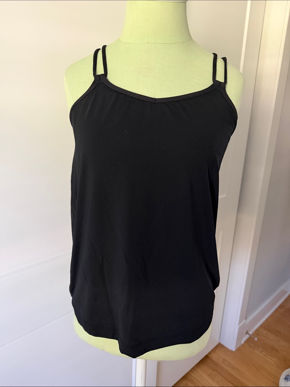 lululemon athletica Black Double-Strap Top